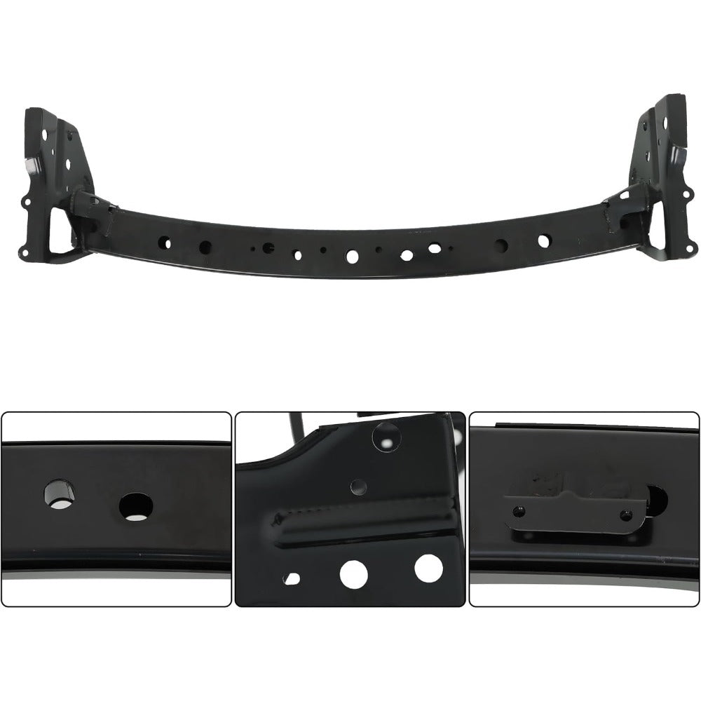 Black Steel Rear Step Bumper for Toyota Tundra 2014-2021