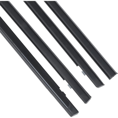 Window Weatherstrip Molding Kit for 2016-2019 Honda Civic Sedan, 4-Piece