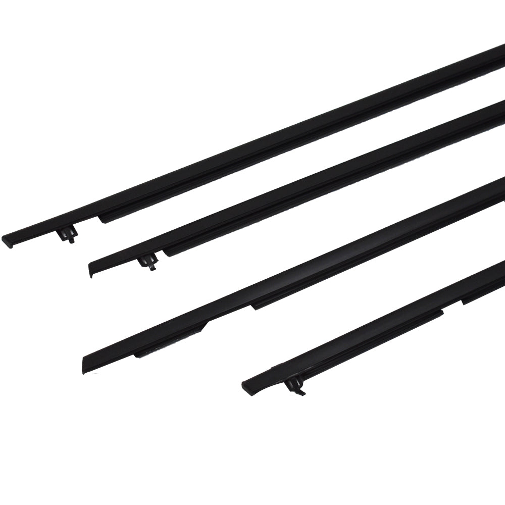 Window Belt Weatherstrip Kit for 2006-2011 Honda Civic Sedan, 4-Piece