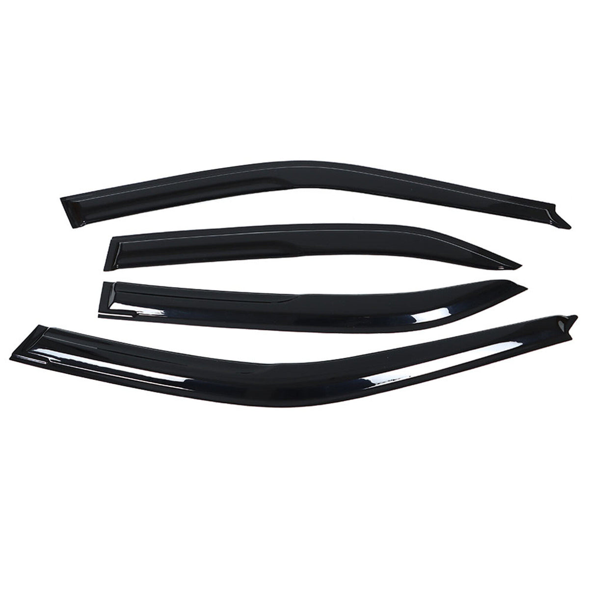 munirater Side Window Visor Vent Rain Guard Deflector Replacement for 1996-2000 Civic Sedan 4-Door
