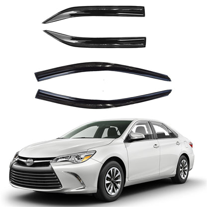 munirater Side Window Visor Vent Rain Guard Deflector Replacement for 2012-2017 Toyota Camry