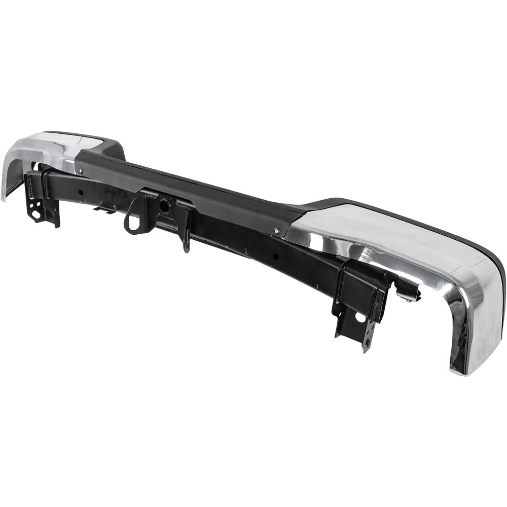 Chrome Steel Rear Step Bumper for Ford Ranger 2019-2023, FO1103229