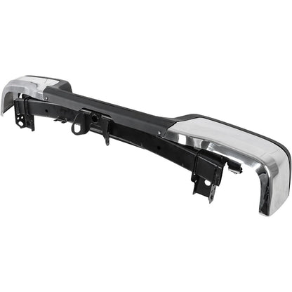 Chrome Steel Rear Step Bumper for Ford Ranger 2019-2023, FO1103229