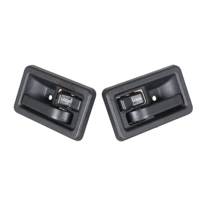 munirater 2Pcs Inside Door Handles Interior Left and Right Replacement for 1987-2004 Wrangler 55176476AB 55176477AB