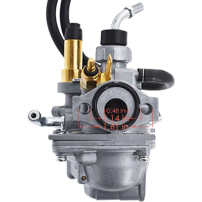 Carburetor with Fuel Filter for 2006-2011 Yamaha TTR50 TTR50E, 1P6-E4101-10