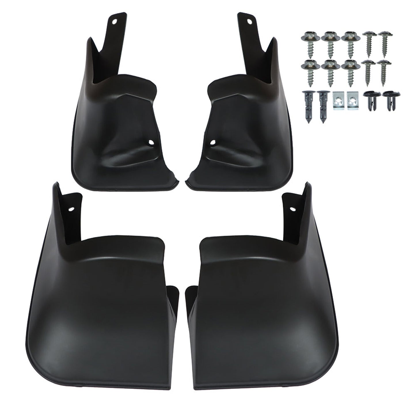 munirater 4Pcs L/R Front Rear Set Wheel Mud Flaps Splash Guards Replacement for 2014-2019 Toyota Corolla