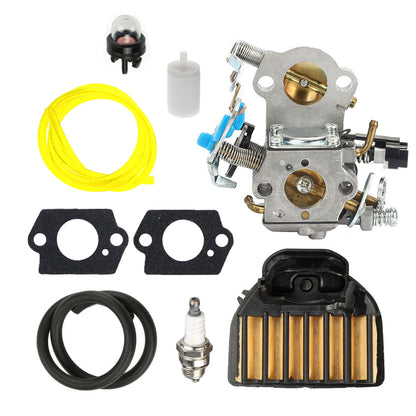 munirater WTA-29 Carburetor Replacement for 455 Rancher 455E 460 461 Gas Chainsaw with Air Filter Tune up Kit