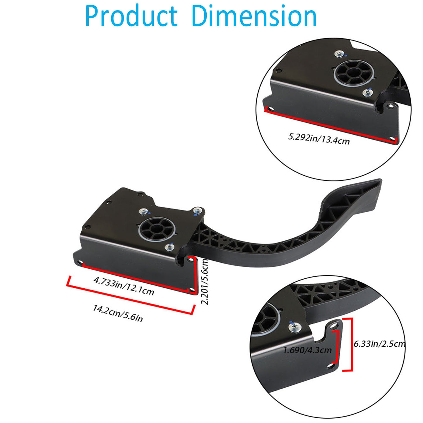 munirater Electronic Throttle Pedal Replacement for 2014-2019 Ranger RZR 1000 570 900 4014042