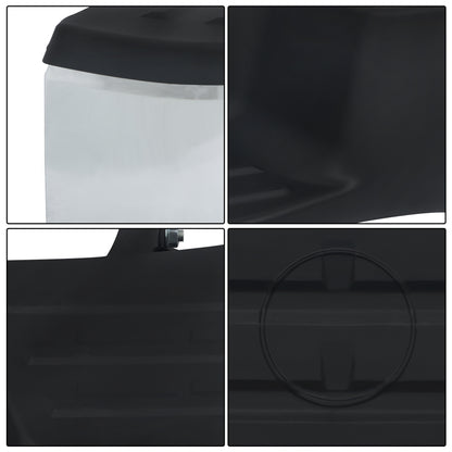 Rear Bumper Assembly Chrome Steel without Parking Aid Sensor Holes Replacement for NV1500 2012-2021 Replacement for NV2500 2012-2021 Replacement for NI1102158