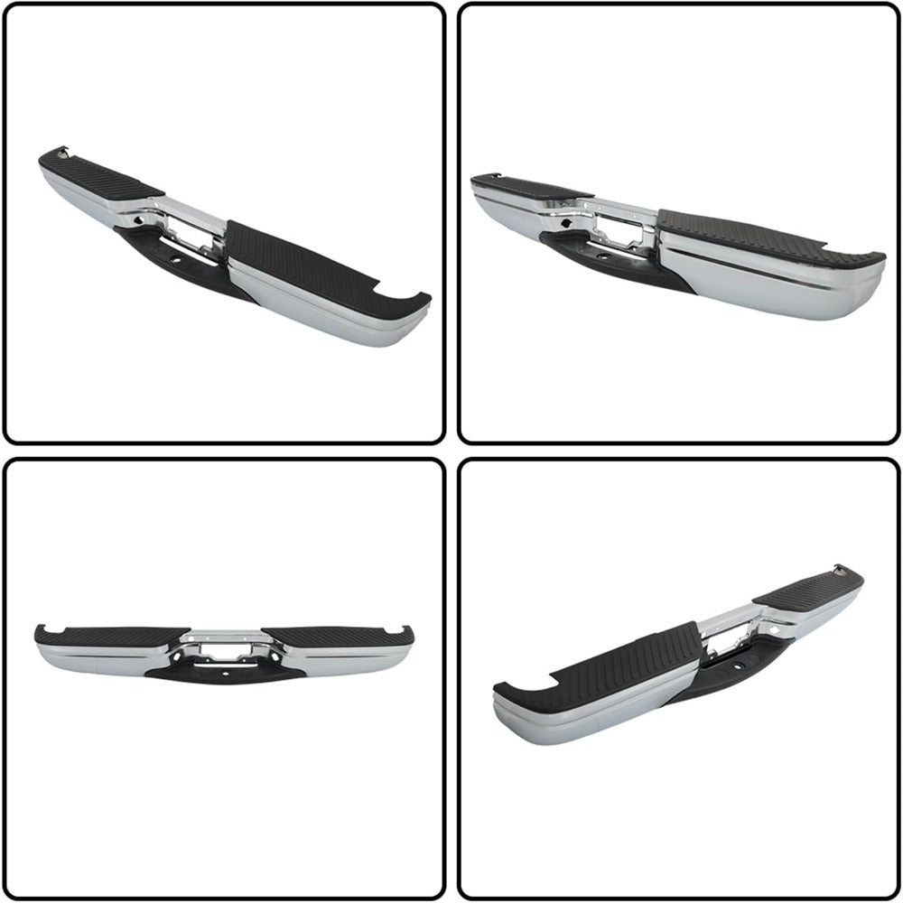 Chrome Rear Step Bumper for Ford F-150 1997-2003, FO1103101