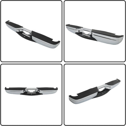 Chrome Rear Step Bumper for Ford F-150 1997-2003, FO1103101