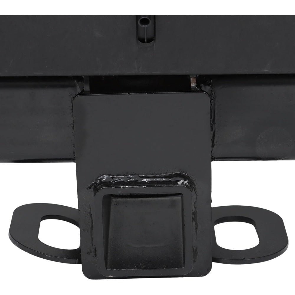 Chrome Rear Step Bumper for Toyota Tundra 2022-2024, with Sensor Holes, for Tow-Hitch Models, TO1103148