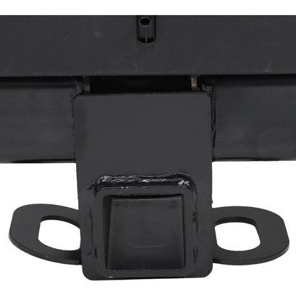 Chrome Rear Step Bumper for Toyota Tundra 2022-2024, with Sensor Holes, for Tow-Hitch Models, TO1103148