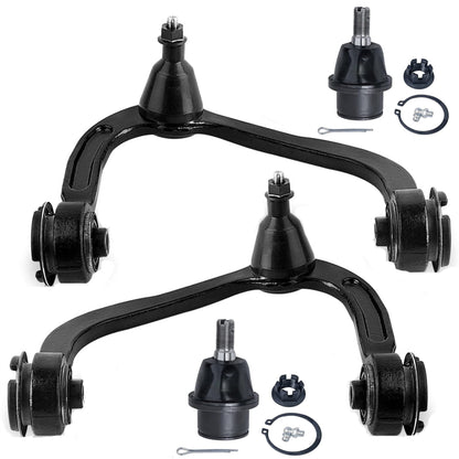 munirater Front Upper Control Arm w/Ball Joints & Bushings Replacement for 2005-2008 F-150 Mark LT