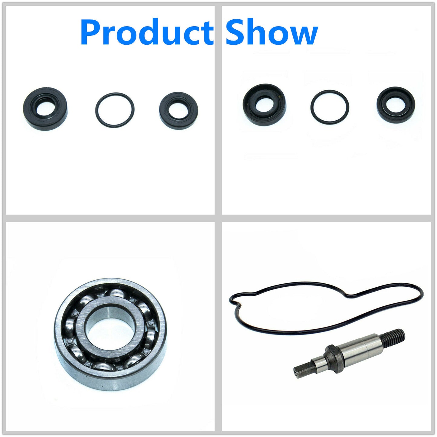 munirater Black Water Pump Repair Kit Replacement for YFZ450 2004-2013 5TG-12439-00-00