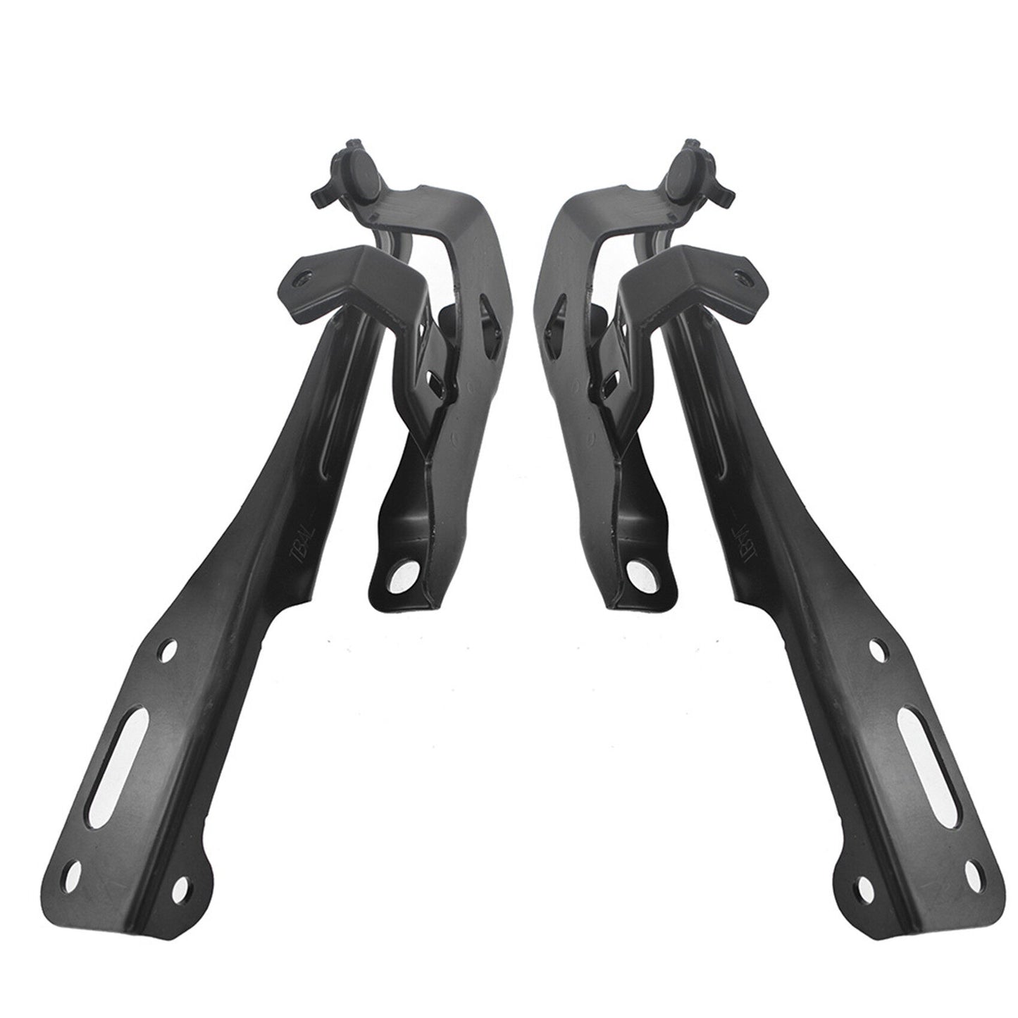 munirater 2PCS Hood Hinge Set Black Steel Replacement for 2016-2021 Honda Civic 60120TBAA00ZZ 60170TBAA00ZZ HO1236143 HO1236144