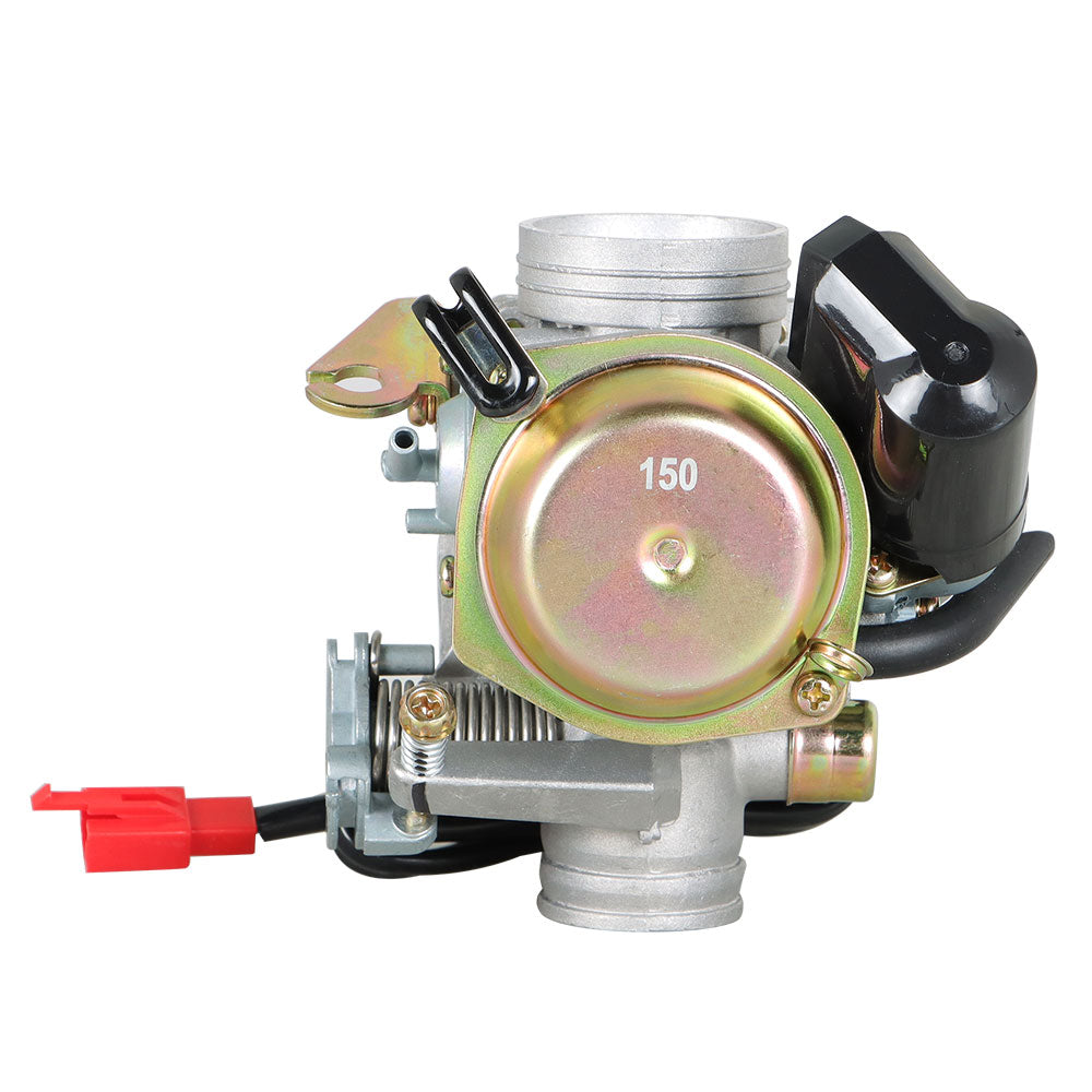 26mm Carburetor Kit with Air Filter and Intake Boot for GY6 150cc ATVs