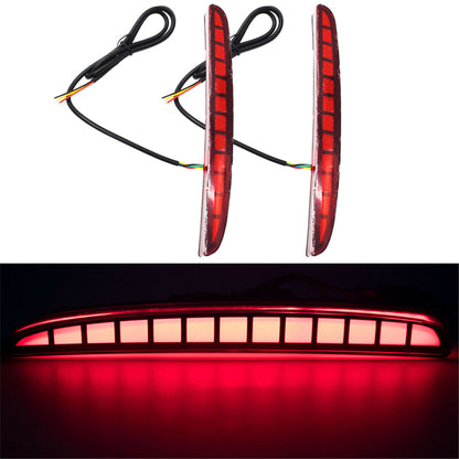 munirater Super Bright Low Power LED Bulbs Replacement for Honda Civic 2016-19 LED Brake Lights Tail Brake Lights Turn signal Lights Brilliant Red