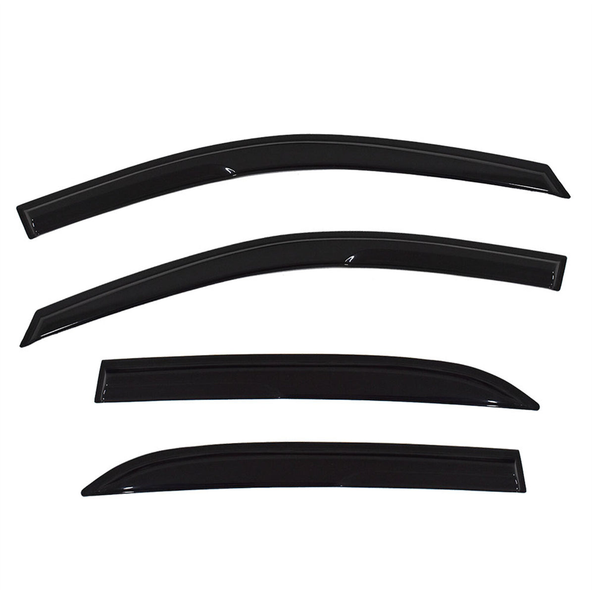 munirater Window Visor Vent Rain Guard Deflector Replacement for Honda Accord 2003-2007 4 Door Sedan