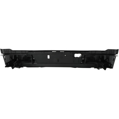 Black Rear Step Bumper for Toyota Tundra 2022-2024, with Sensor Holes, without Tow Hitch, TO1103140