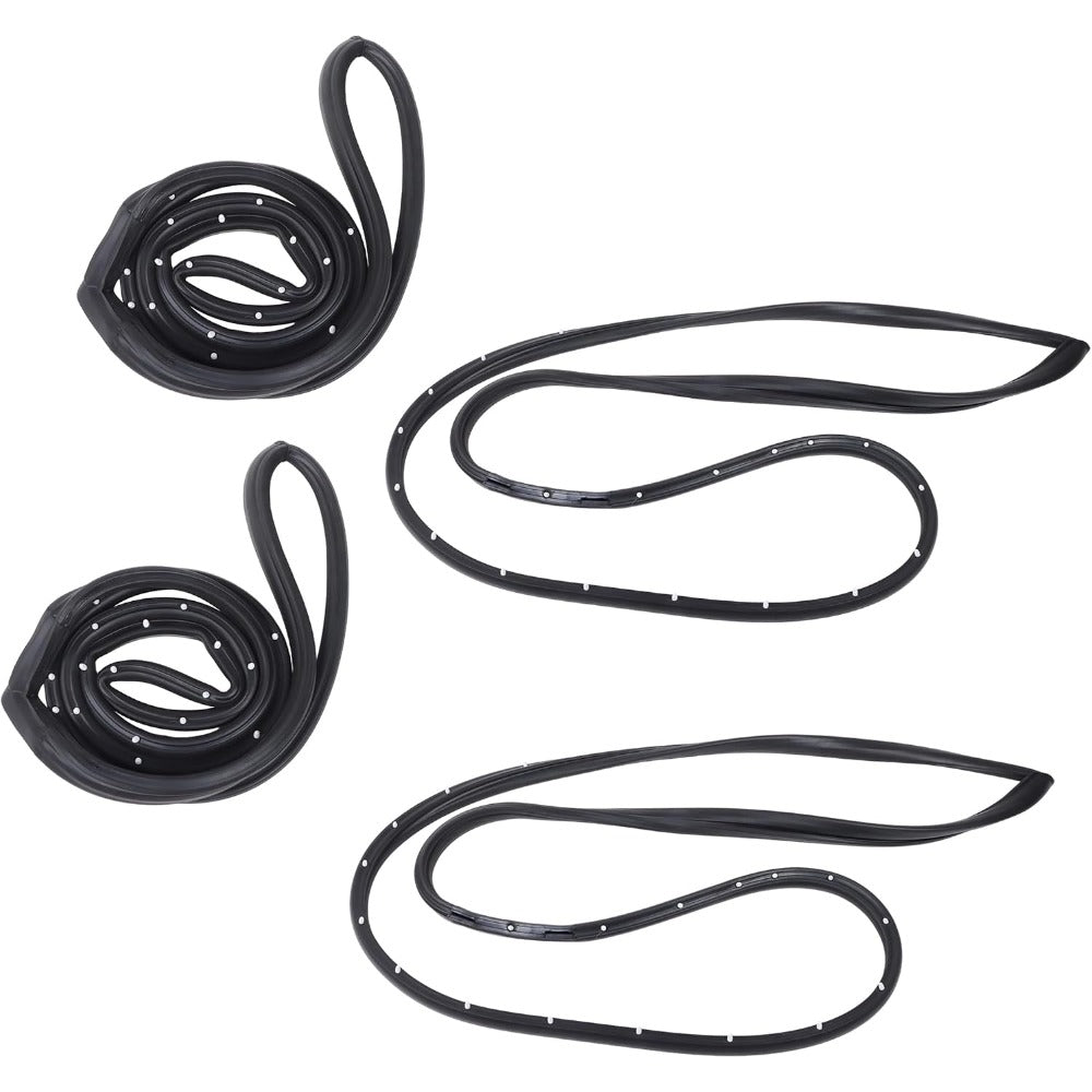 Rubber Door Weatherstrip Seal Kit for Oldsmobile 88 & GM Sedans, 4-Piece