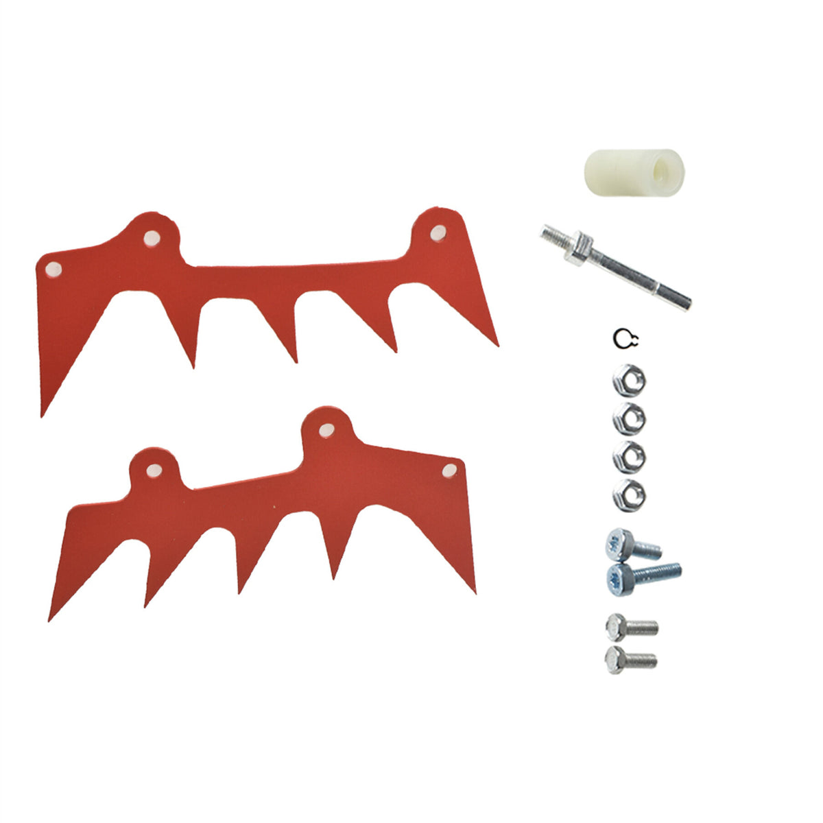 munirater Dual Felling Red Dog Bumper Spikes Catcher Set Replacement for 029 039 MS271 MS290 MS291 MS361 MS390 MS310 MS311 Chainsaw Parts