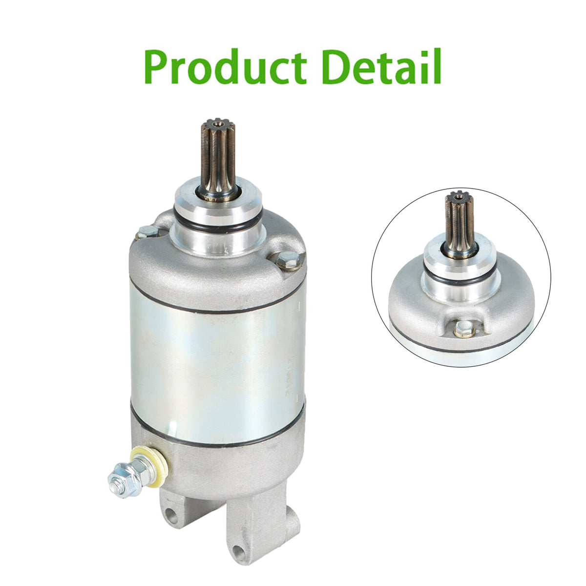 munirater Starter Motor Assembly Replacement for Yamaha YZF R6 YZF R6S FZ6 5EB-81890-00-00