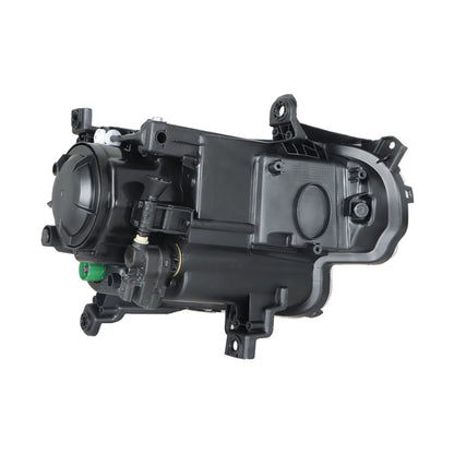munirater Left Headlights For 2014-2018 Jeep Cherokee Projector Black Housing Halogen Type