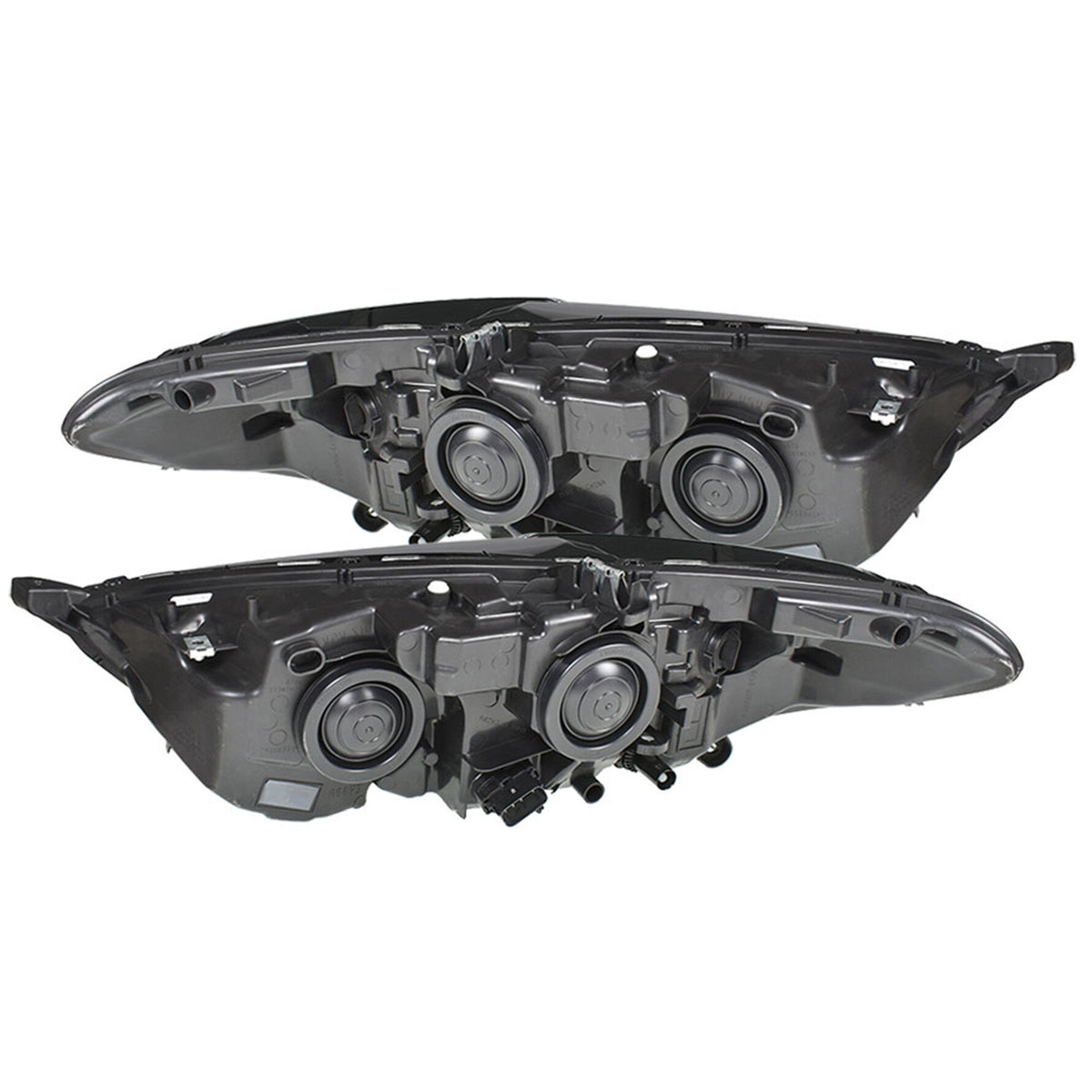 munirater Headlights Lights Lamps Pair Set Left+Right Replacement for 2013 2014 2015 2016 Fusion Halogen Models DS7Z13008A