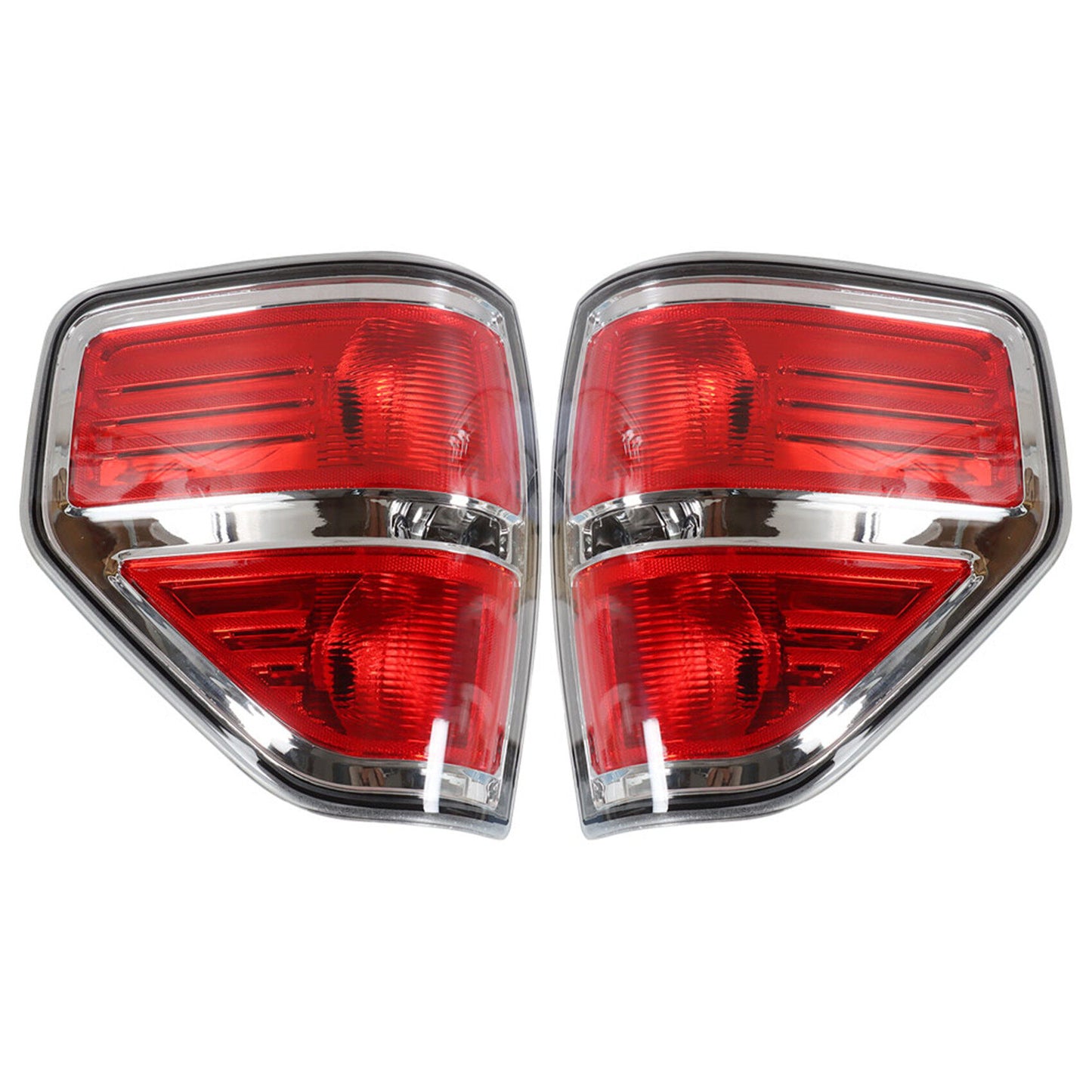 munirater Tail Lights Brake Lamps Assembly For 2009-2014 Ford F150 F-150 Left + Right Side