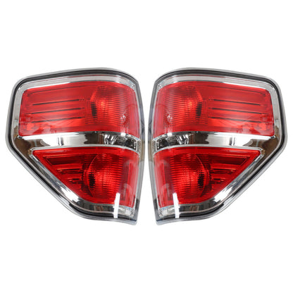 munirater Tail Lights Brake Lamps Assembly For 2009-2014 Ford F150 F-150 Left + Right Side