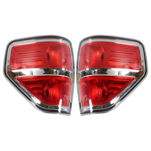 munirater Tail Lights Brake Lamps Assembly For 2009-2014 Ford F150 F-150 Left + Right Side