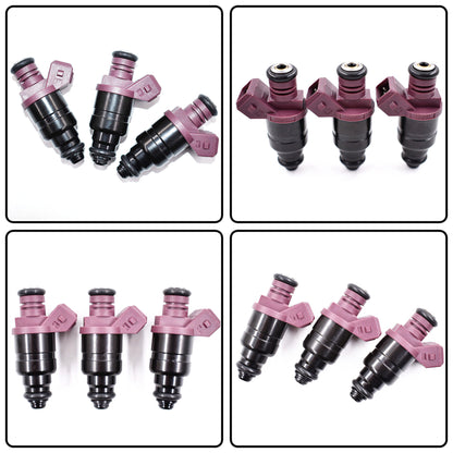 munirater 3-Pack Fuel Injectors Replacement for John Deere 825i Gator 3 Cylinder 5WY2404A