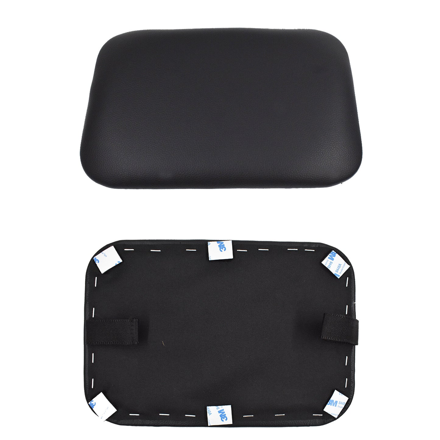 munirater Black Console Lid Jump Seat Cover Lid Replacement for 2007-2014 Silverado Sierra