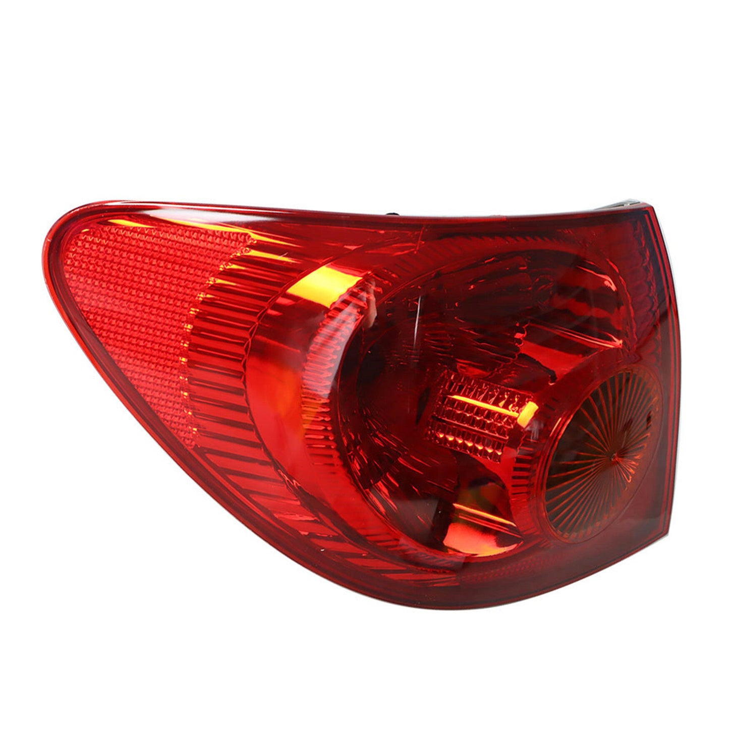 munirater Left Tail Light Outer Piece Rear Signal Lamp Driver Side Replacement for 2003-2008 Toyota Corolla 8156002290