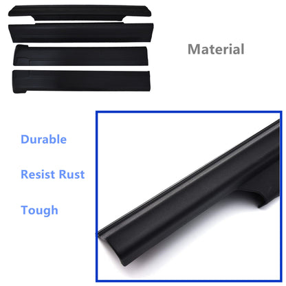 munirater Rocker Panel Protector Guards Replacement for 2001-2006 Chevrolet Silverado/Sierra Crew Cab 14067