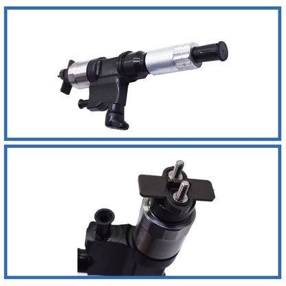 munirater 4-Pack Fuel Injectors Replaccement for 2001-2007 Isuzu NPR NPR-HD 4HK1 5.2L Diesel 095000-5471