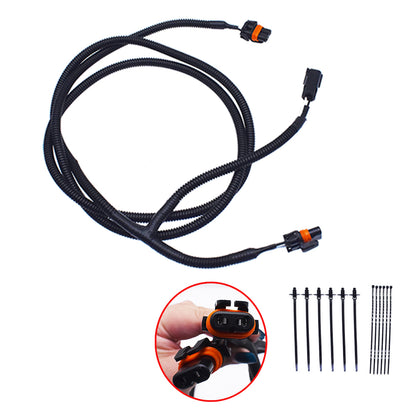 munirater Fog Lights Jumper Wiring Wire Harness Pigtail Replacement for Ram 1500 2500 3500 2002-2008 56045501AC