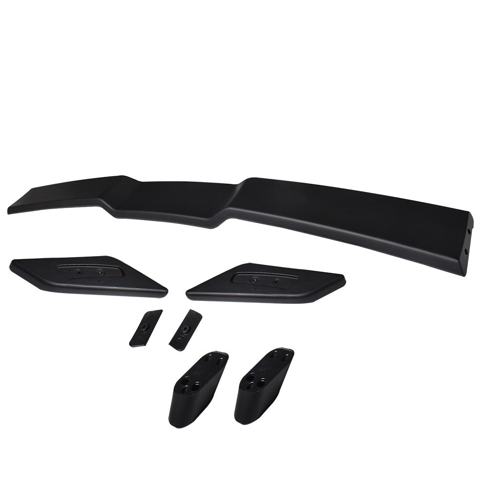 Rear Trunk Spoiler Wing ABS Matte Black Replacement for 2018-2023 Toyota Camry Sedan 4-Door
