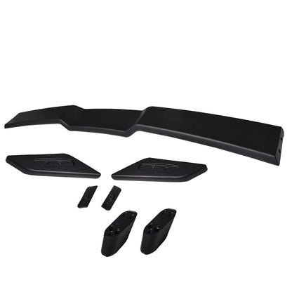 Rear Trunk Spoiler Wing ABS Matte Black Replacement for 2018-2023 Toyota Camry Sedan 4-Door
